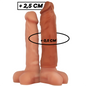VIRILXL - LIQUID SILICONE V5 BROWN PENIS EXTENSION