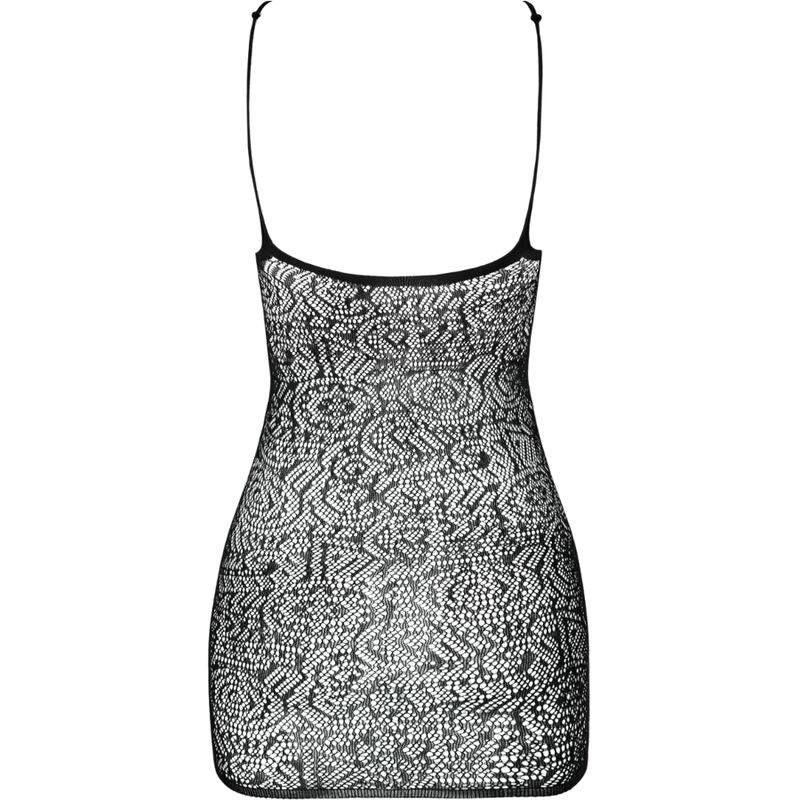 PASSION - BS096 SCHWARZER BODYSTOCKING EINE GRÖSSE