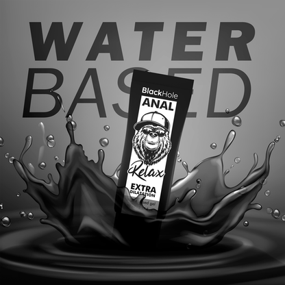 BLACK HOLE - GEL BASE DILATAÇÃO ANAL 70 ML