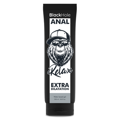 BLACK HOLE - GEL BASE DILATAÇÃO ANAL 250 ML