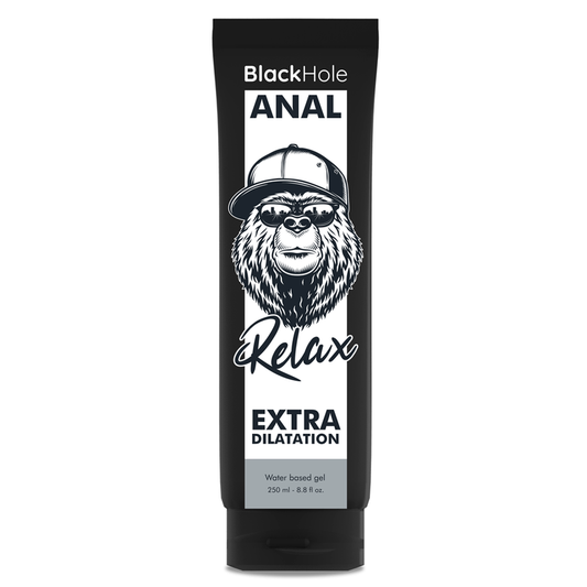 BLACK HOLE - GEL BASE DILATAÇÃO ANAL 250 ML