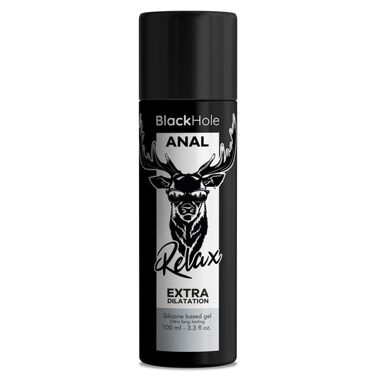 BLACK HOLE - GEL BASE SILICONE DILATAÇÃO ANAL 100 ML