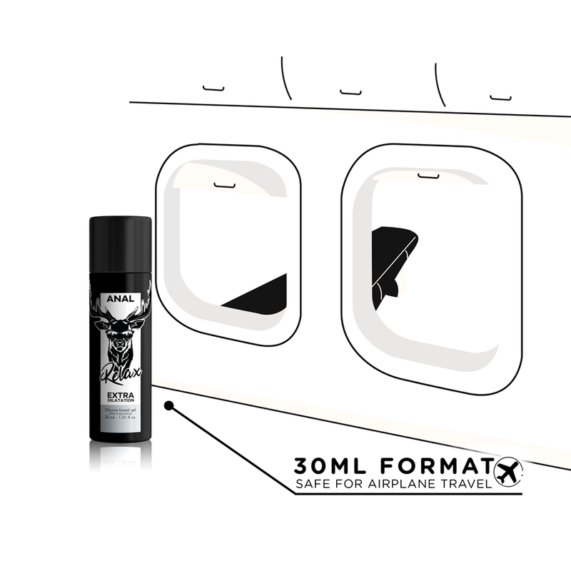 BLACK HOLE - GEL BASE SILICONE DILATAÇÃO ANAL 30 ML