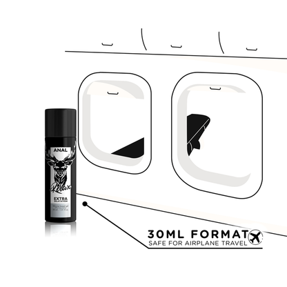 BLACK HOLE - GEL BASE SILICONE DILATAÇÃO ANAL 30 ML