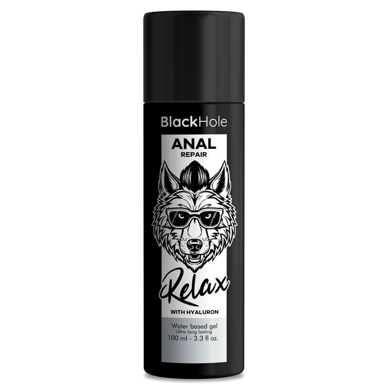 BLACK HOLE - ANAL REPAIR RELAX BASE AQUÁTICA COM HIALURON 100 ML