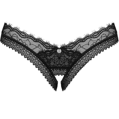 OBSESSIVE - MEDILLA TANGA MIT UNTENEM SCHRITT XS/S