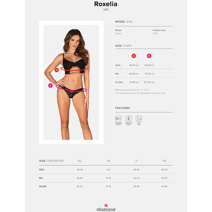 OBSESSIVE - ROXELIA CONJUNTO DUAS PEÇAS XS/S