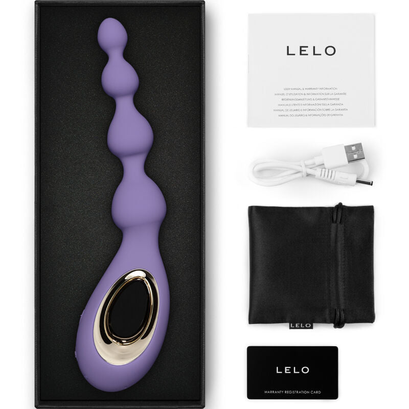 LELO - MASSAGEADOR ANAL SORAYA BEADS VIOLETA