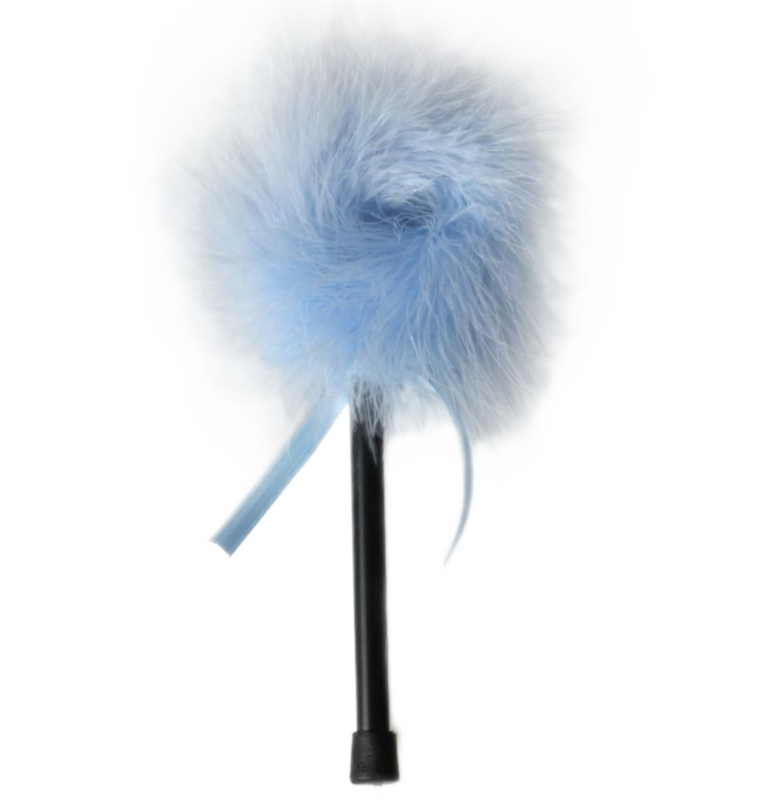 SECRETPLAY - DUSTER MARABOU AZUL CLARO