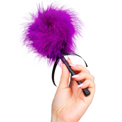 SECRETPLAY - DUSTER ROSA ROXO MARABOU