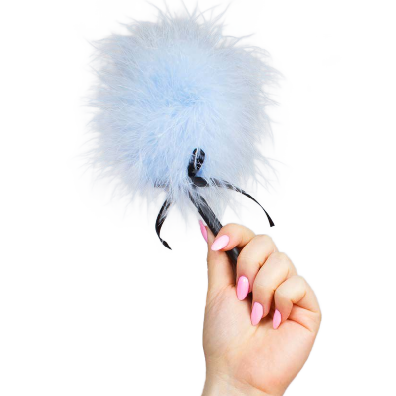 SECRETPLAY - DUSTER MARABOU AZUL CLARO