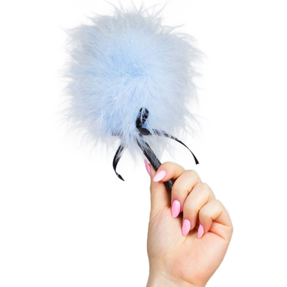 SECRETPLAY - DUSTER MARABOU AZUL CLARO