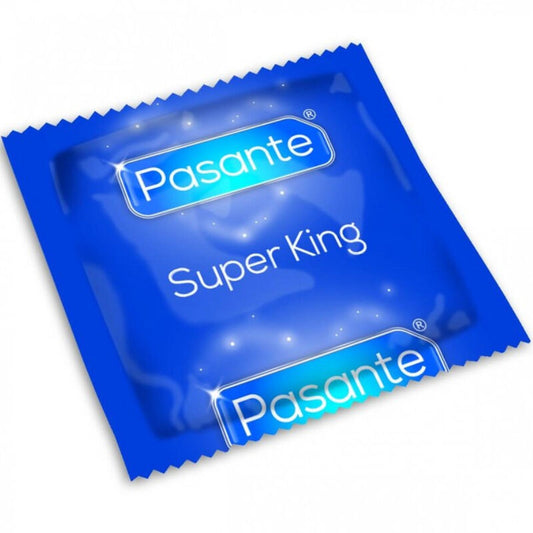 PASANTE - PRESERVATIVOS TAMANHO SUPER KING SACO 144 UNIDADES