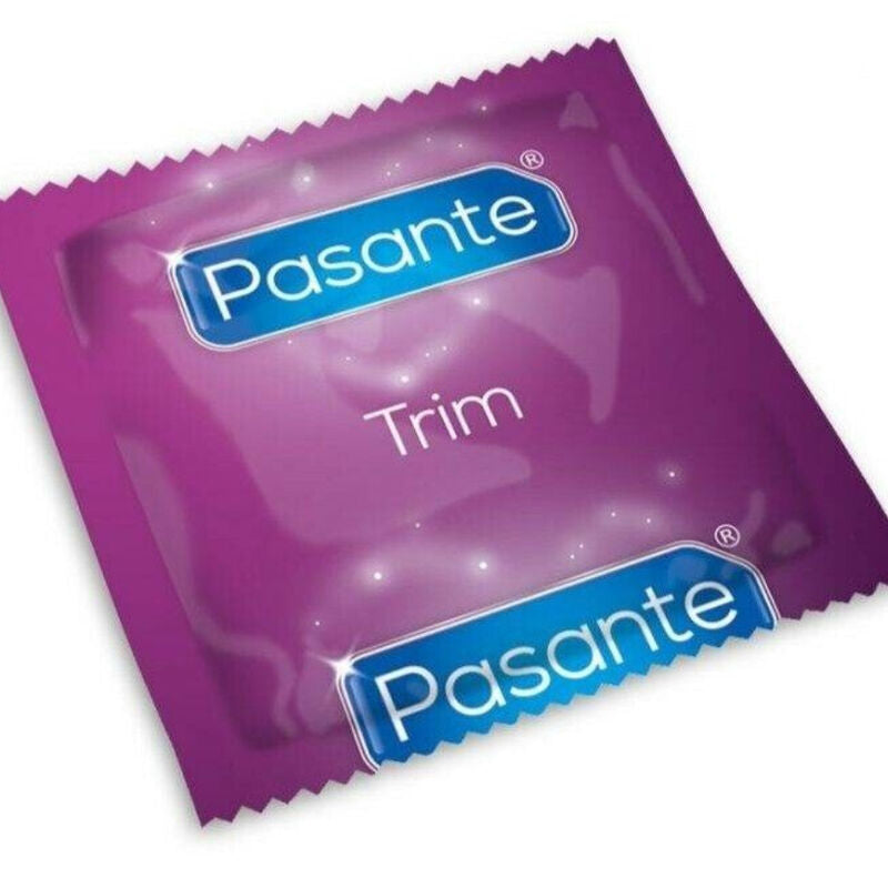 PASANTE - PRESERVATIVOS TRIM CLOSER FIT BAG 144 UNIDADES