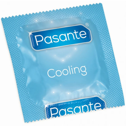 PASANTE - PRESERVATIVOS EFEITO RESFRIAMENTO BOLSA 144 UNIDADES