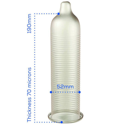 PASANTE - PRESERVATIVOS EFEITO AQUECIMENTO BOLSA 144 UNIDADES