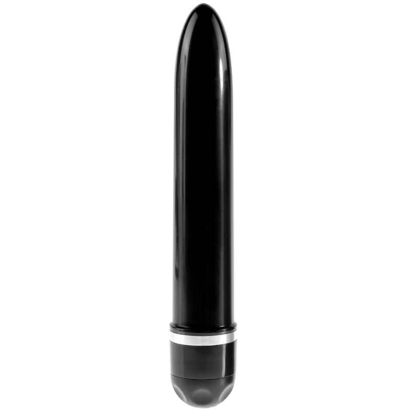 KING COCK - VIBRADOR DE PÊNIS REALÍSTICO 25,6 CM MARROM