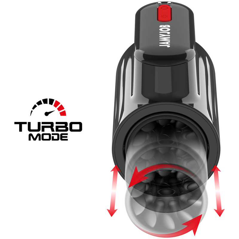 JAMYJOB - MASTURBADOR VORTEX THRUSTING E 360 ROTATE TECH TURBO MODE