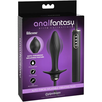 ANAL FANTASY ELITE COLLECTION – AUFBLASBARER STECKER UND AUTO-THROB-VIBRATOR