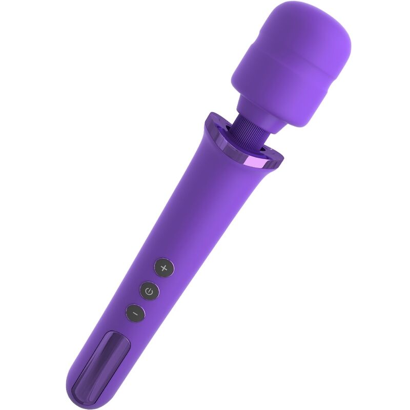 FANTASY FOR HER - MASSAGEADOR WAND FOR HER RECARREGÁVEL E VIBRADOR 50 NÍVEIS VIOLETA