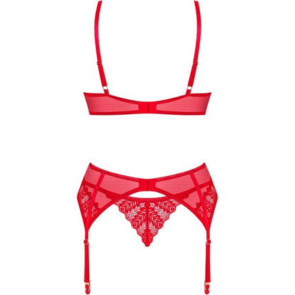 OBSESSIVE - INGRIDIA CONJUNTO TRÊS PEÇAS VERMELHO XS/S