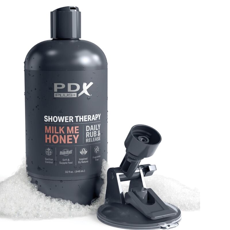 PDX PLUS - STROKER-MASTURBATOR, DISKRETES FLASCHENDESIGN, MILK ME, HONEY CANDY SHAMPOO