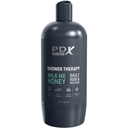 PDX PLUS - STROKER MASTURBATOR DEZENTES DESIGN DER MILK ME HONEY SHAMPOOFLASCHE