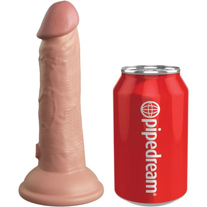 KING COCK - DILDO DE SILICONE REALISTA ELITE 15,2 CM