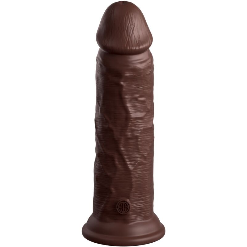KING COCK - ELITE REALISTA SILICONE DILDO 20,3 CM MARROM