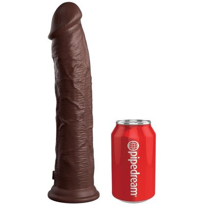 KING COCK - ELITE REALISTA SILICONE DILDO 28 CM MARROM