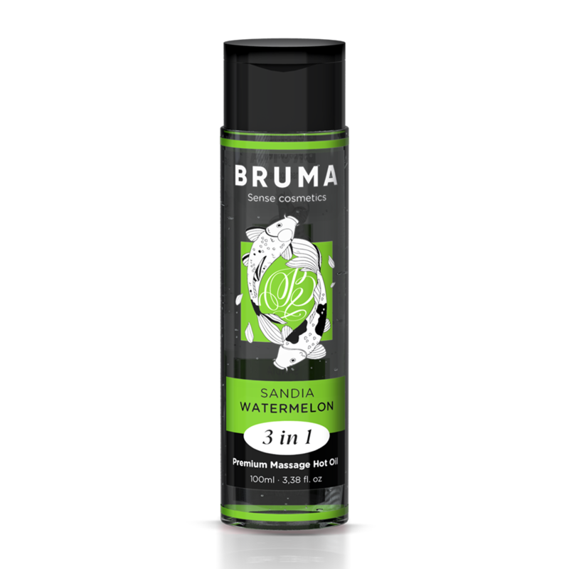BRUMA - ÓLEO QUENTE DE MASSAGEM PREMIUM MELANCIA 3 EM 1 - 100 ML