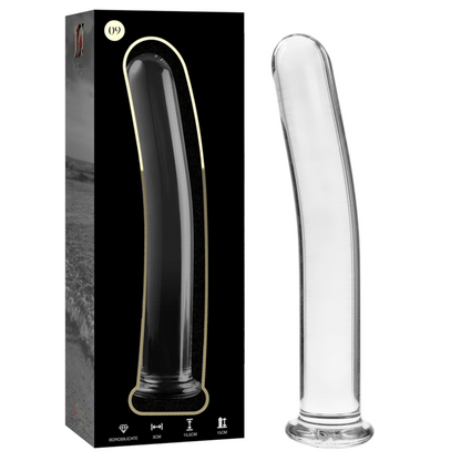 NEBULA SERIE VON IBIZA - MODELL 9 DILDO BOROSILIKATGLAS KLAR 15,5 CM -O- 2,5 CM