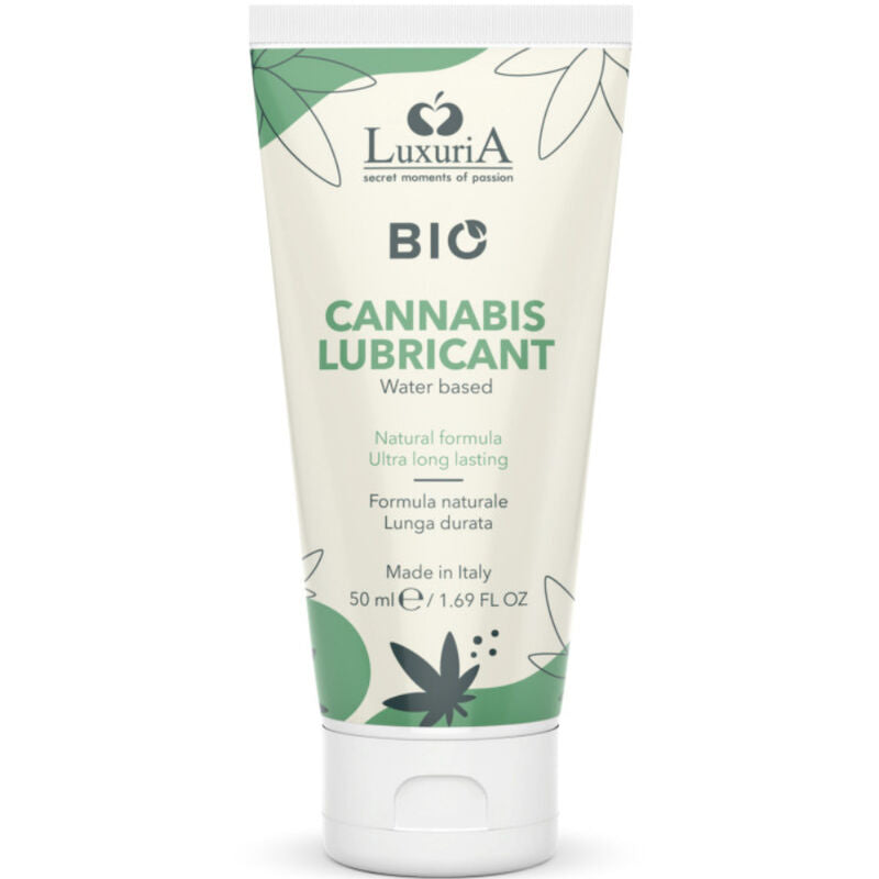 INTIMATELINE - LUXURIA BIO CANNABIS LUBRIFICANTE À BASE DE ÁGUA 50 ML