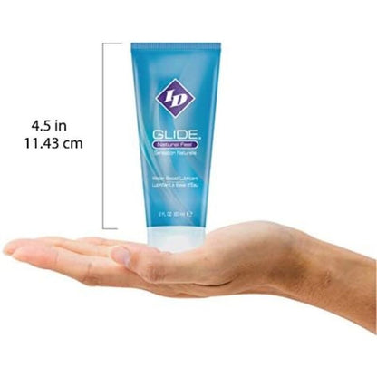 ID GLIDE - LUBRIFICANTE À BASE DE ÁGUA ULTRA DURADOURO TUBO DE VIAGEM 60 ML