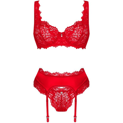 OBSESSIVE - AMOR CHERRIS CONJUNTO 3 PEÇAS S/M