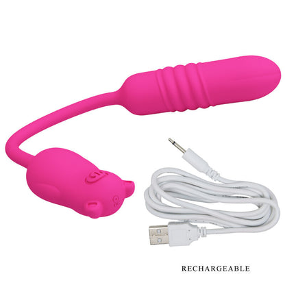 PRETTY LOVE - NOBIKUMA SILICONE ROSA BALA VIBRATÓRIA