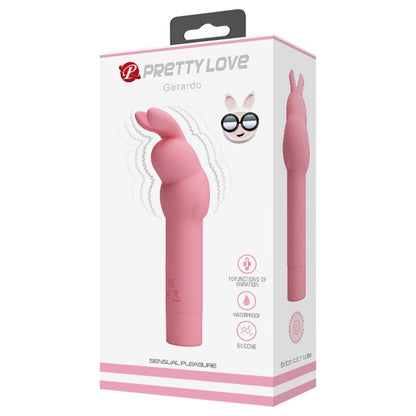 PRETTY LOVE - VIBRADOR DE SILICONE GERARDO PINK RABBIT