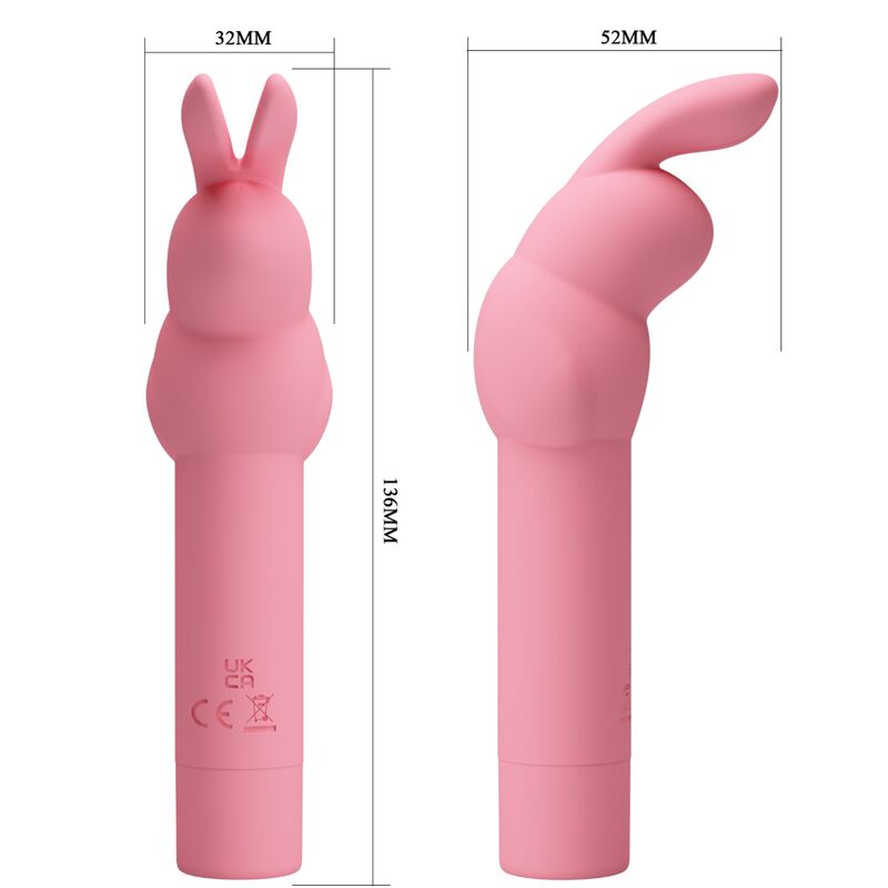 PRETTY LOVE - VIBRADOR DE SILICONE GERARDO PINK RABBIT