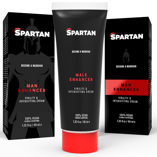 SPARTAN - GEL CASAL VIRILIDADE E CREME INSENSIFICANTE 100% VEGANO