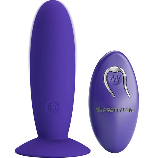 PRETTY LOVE - JUVENTUDE PLUG ANAL VIBRADOR CONTROLE REMOTO VIOLETA