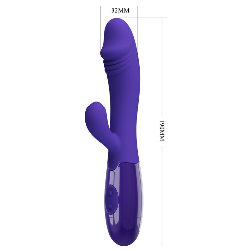 PRETTY LOVE - VIBRADOR SNAPPY YOUTH E ESTIMULADOR DO PONTO G VIOLETA