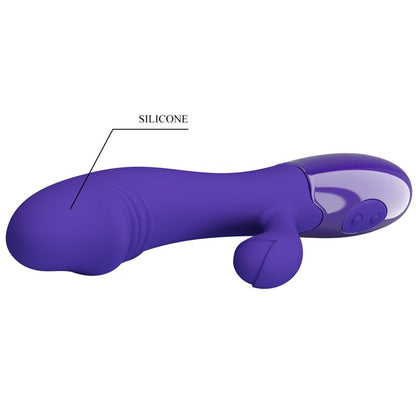 PRETTY LOVE - VIBRADOR SNAPPY YOUTH E ESTIMULADOR DO PONTO G VIOLETA