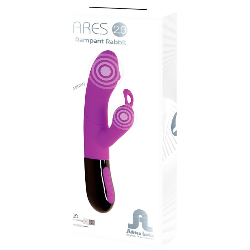 ADRIEN LASTIC - ARES 2.0 RABBIT-VIBRATOR VIOLETT