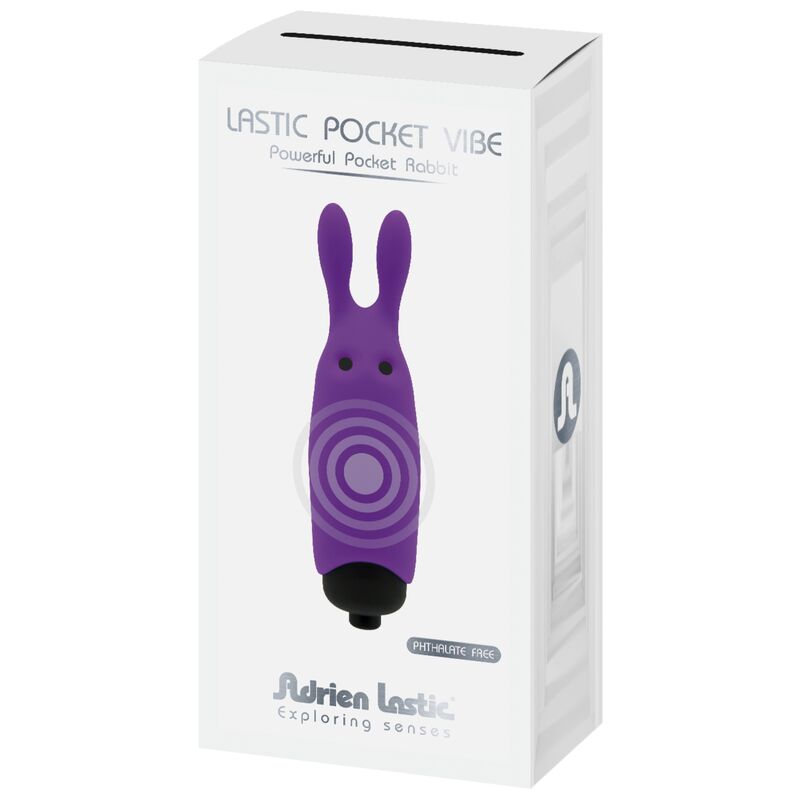 ADRIEN LASTIC - LASTIC POCKET VIOLET RABBIT VIBRADOR