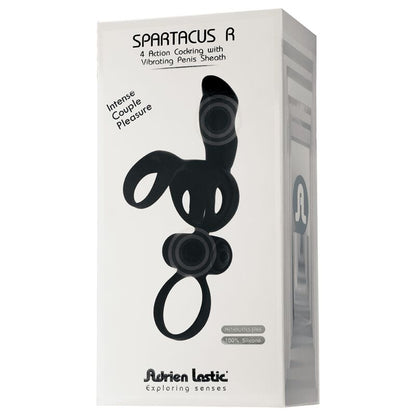 ADRIEN LASTIC - SPARTACUS RING &amp; PENISHÜLSE MIT VIBRATOR
