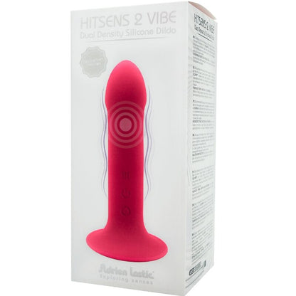 ADRIEN LASTIC - HITSENS VIBE 2 SILICONE DILDO ROSA