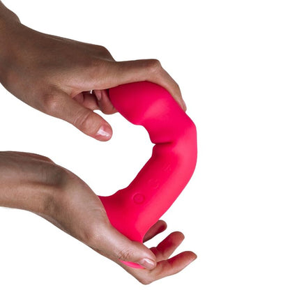 ADRIEN LASTIC - HITSENS VIBE 2 SILICONE DILDO ROSA