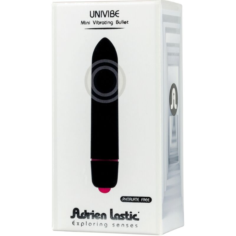 ADRIEN LASTIC - UNIVIBE MINI BALA VIBRANTE PRETA