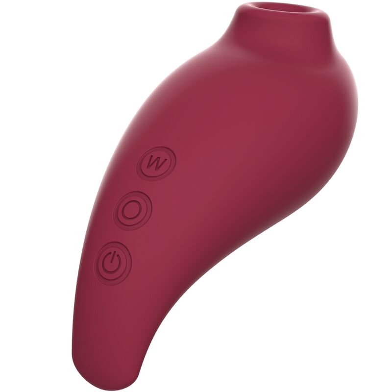 ADRIEN LASTIC - SUCKER DE CLITÓRIS DE INSPIRAÇÃO + VIBRADOR VERMELHO OVO - APLICATIVO GRATUITO