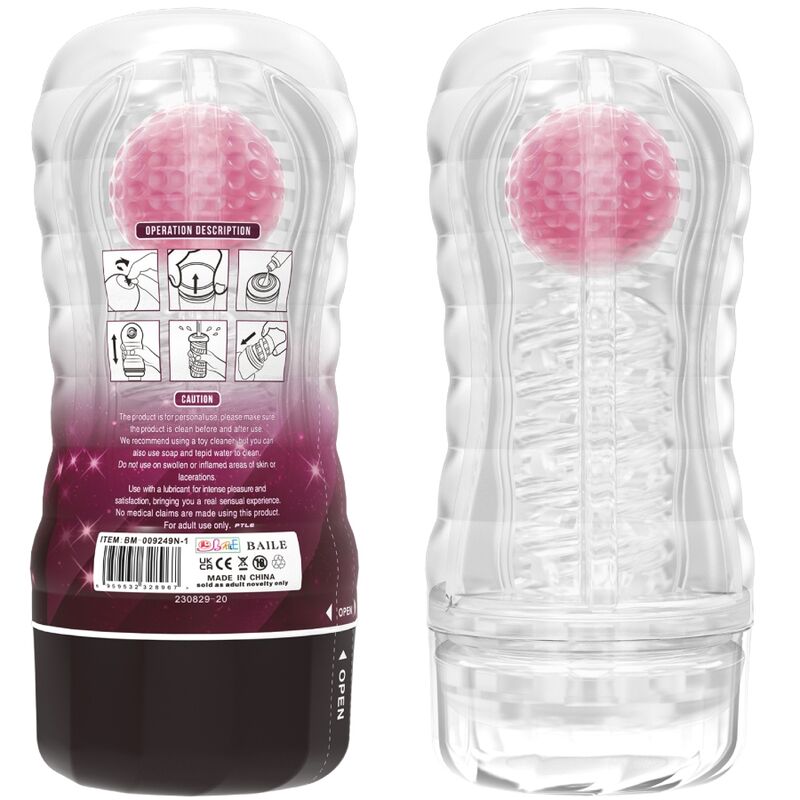 PRETTY LOVE - CAPA MASTURBADOR ROSA